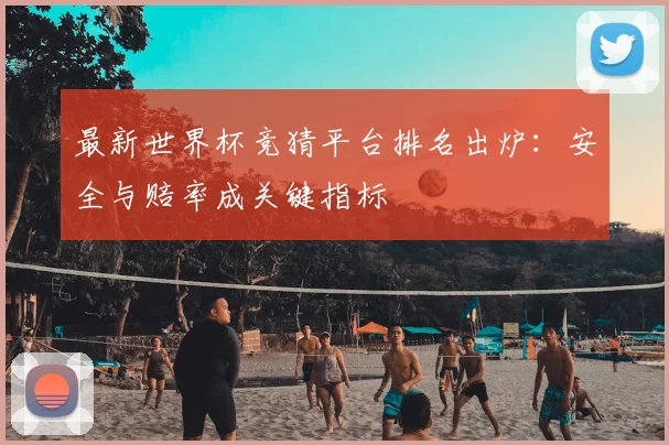 最新世界杯竞猜平台排名出炉:安全与赔率成关键指标