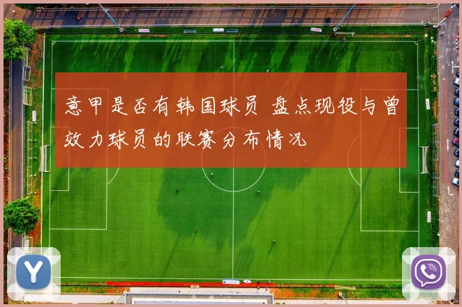 意甲是否有韩国球员 盘点现役与曾效力球员的联赛分布情况