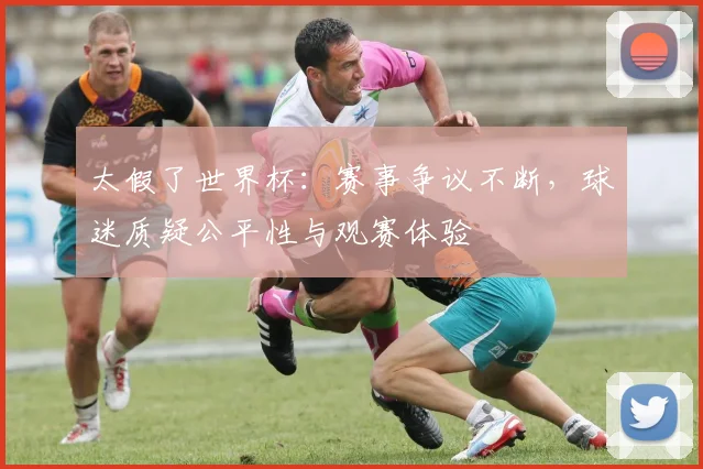 太假了世界杯：赛事争议不断，球迷质疑公平性与观赛体验
